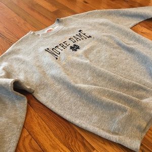 VINTAGE Notre Dame Nutmeg Crewneck